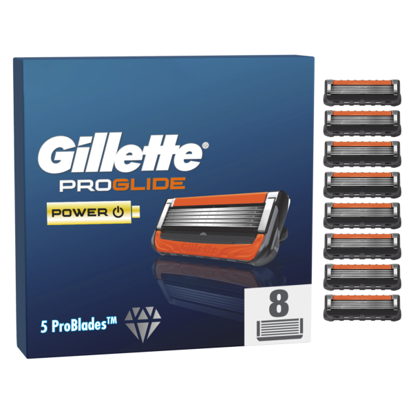 Gillette PROGLIDE Power, 8 blades