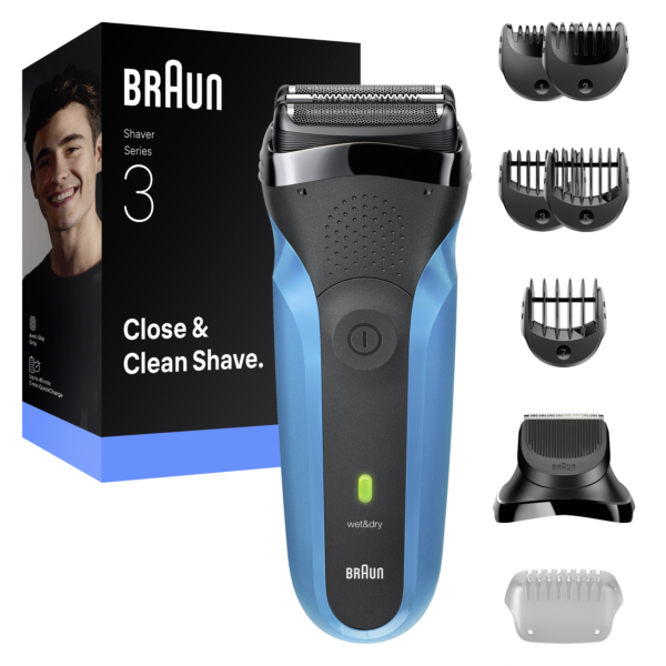 310BT Black/Blue Shaver