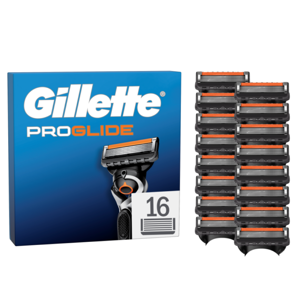 Gillette PROGLIDE, 16 Blades, ECOM