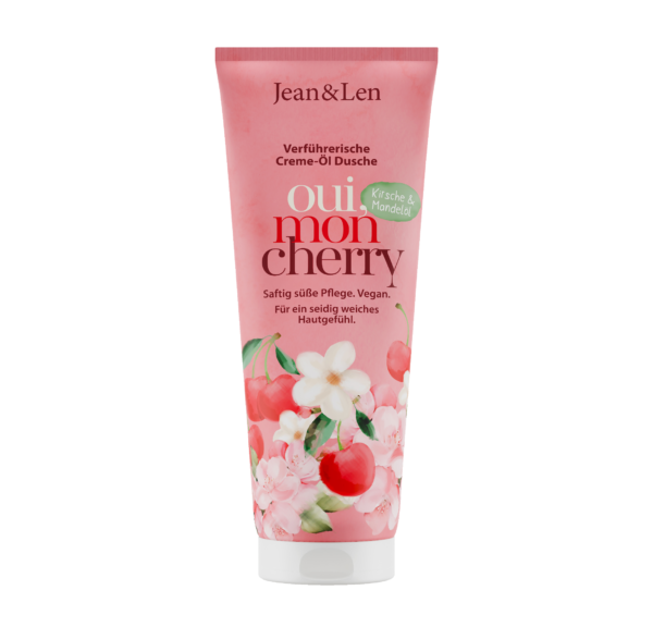 Jean&Len dušikreem-õli kirsi ja mandliõliga 250 ml
