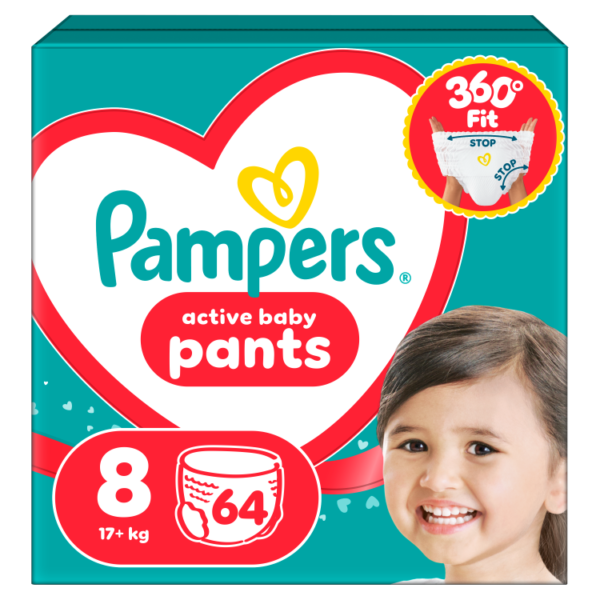 Pampers Pants Mega Box S8, 64ct