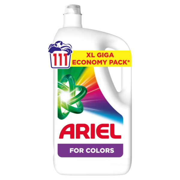 Ariel Liquid Detergent Color, 4.995L, 111 Washes