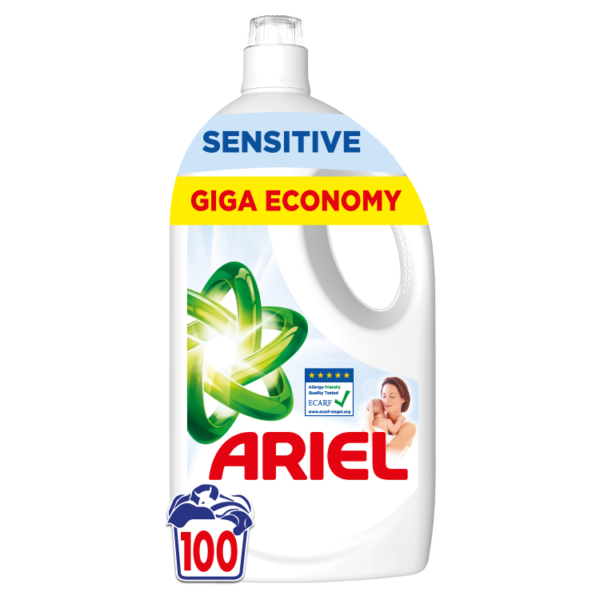 Ariel Liquid Detergent Sensitive, 4,5L, 100 Washes