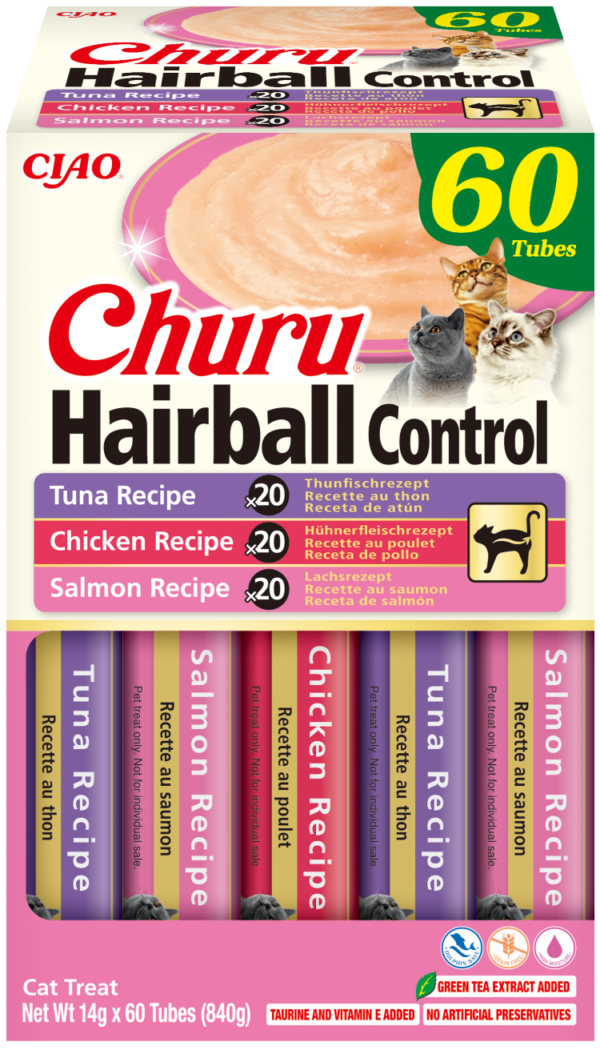 Inaba Churu Hairball Control 60x14g