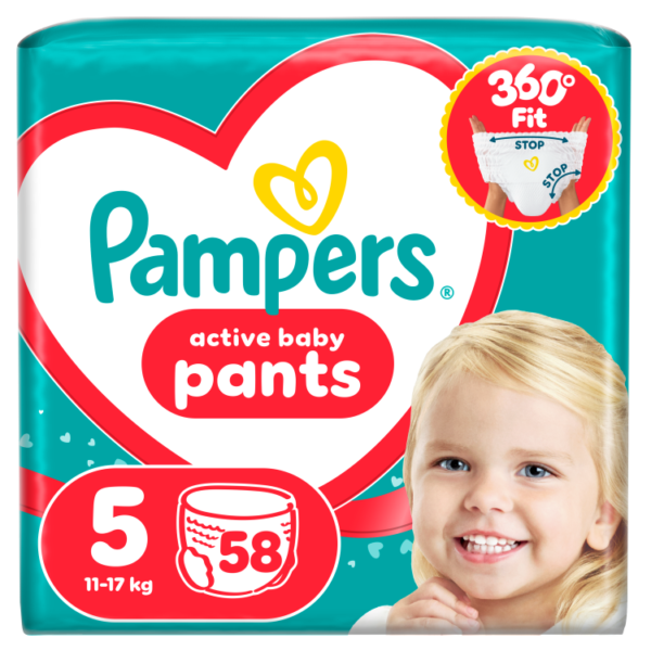 Pampers Pants Giant Pack S5, 58ct