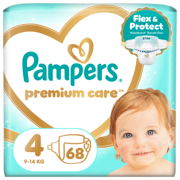 Pampers Premium Care Jumbo S4, 68ct