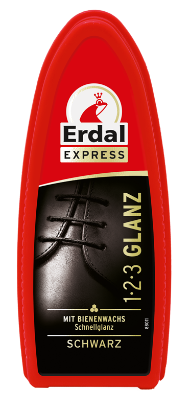 Erdal läikešvamm mesilasvahaga must UUS