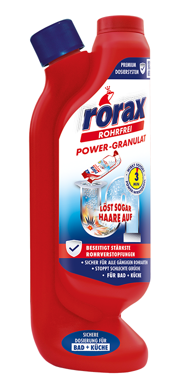 Rorax torupuhastuspulber dosaatoriga 600g UUS