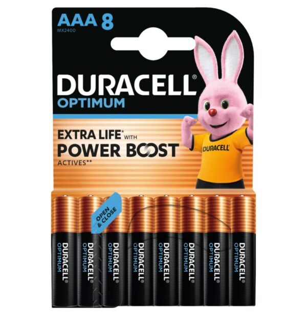 Duracell Optimum AAA 8tk.