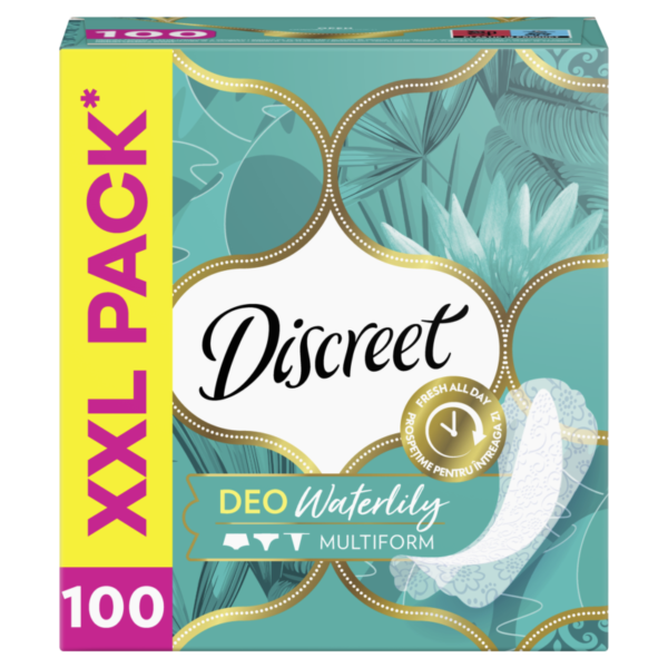 Discreet Pantyliners Water Lily 100CT