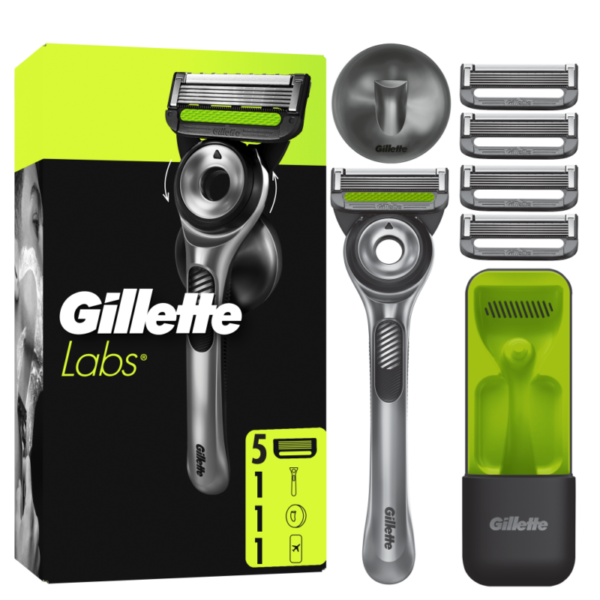 Gillette Labs, 5 blades + handle + hook