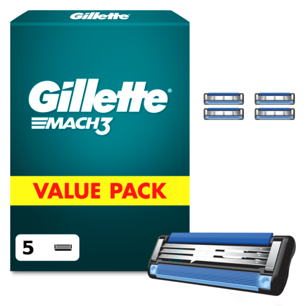 Gillette Terad MACH3, 5tk
