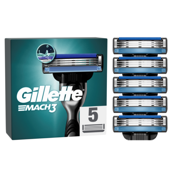 Gillette Terad MACH3, 5tk
