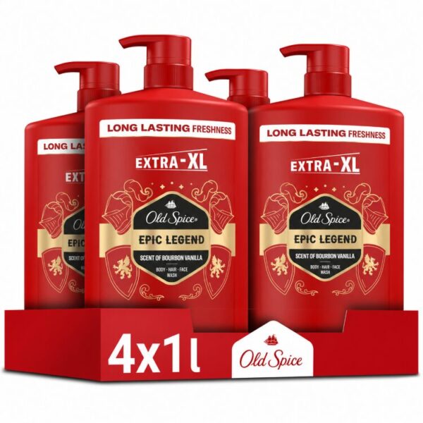 Old Spice Shower Gel Epic Legend 4x1000ML