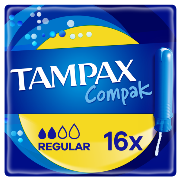 Tampax Compak Tampons Reg/Norm 16CT
