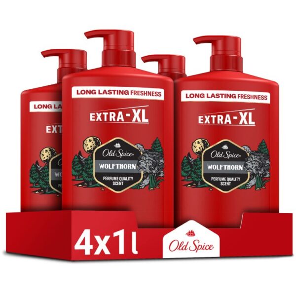 Old Spice Shower Gel Wolfthorn 4x1000ML