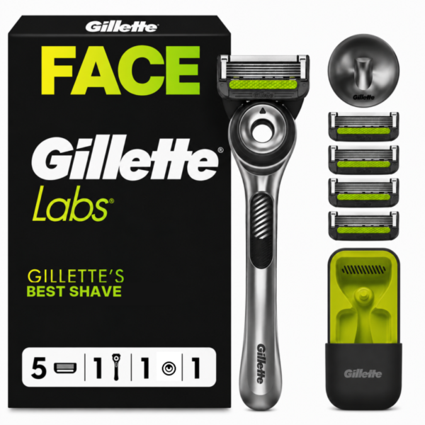 Gillette Labs, 5 blades + handle + hook