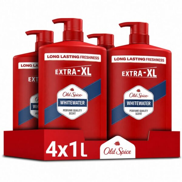 Old Spice Shower Gel Whitewater 4x1000ML