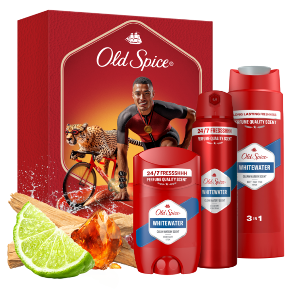 XMAS26 Old Spice Ironman Gift Set, WW APDO, Spray, SH gel