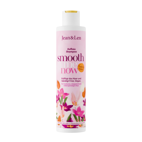 Jean&Len build-up šampoon mandel ja keratiin 300 ml UUS